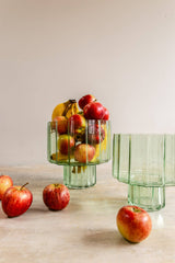 Urn Glass Vase Green (M)