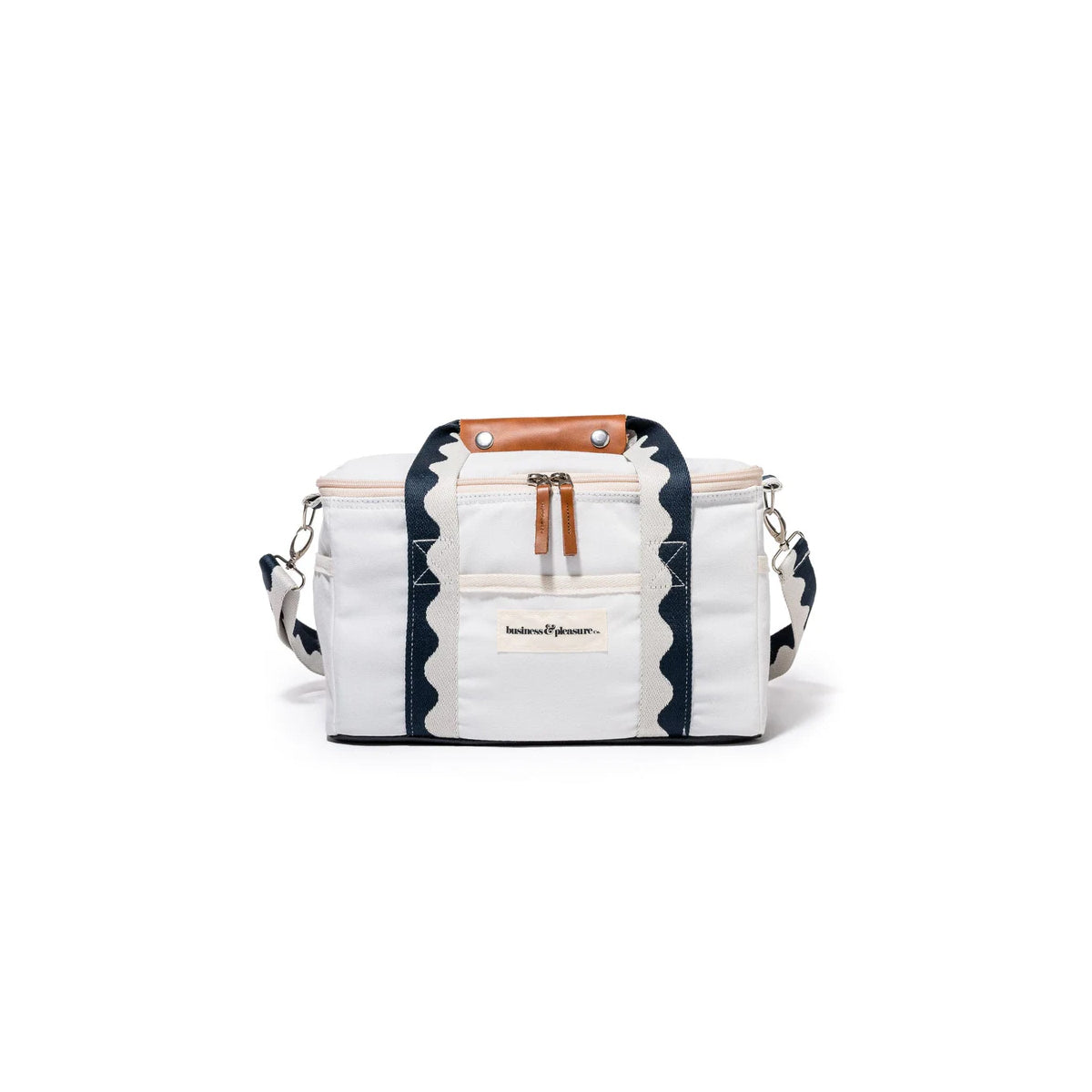 Premium Cooler Tote Bag Riviera White