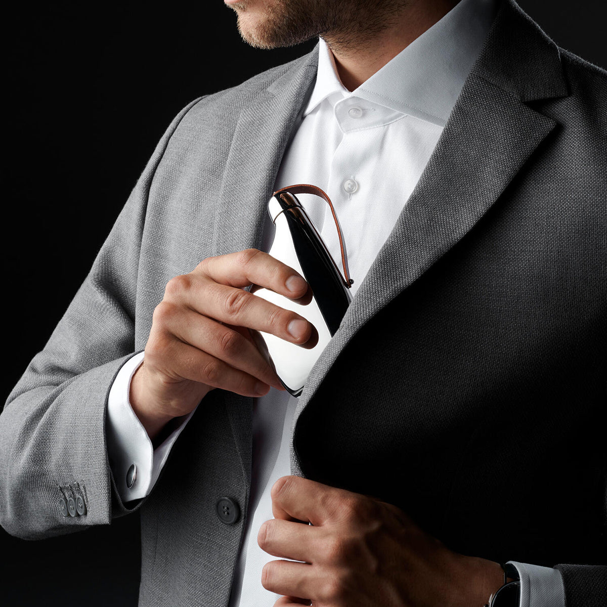 Sky Hip Flask and Card Game Bundle