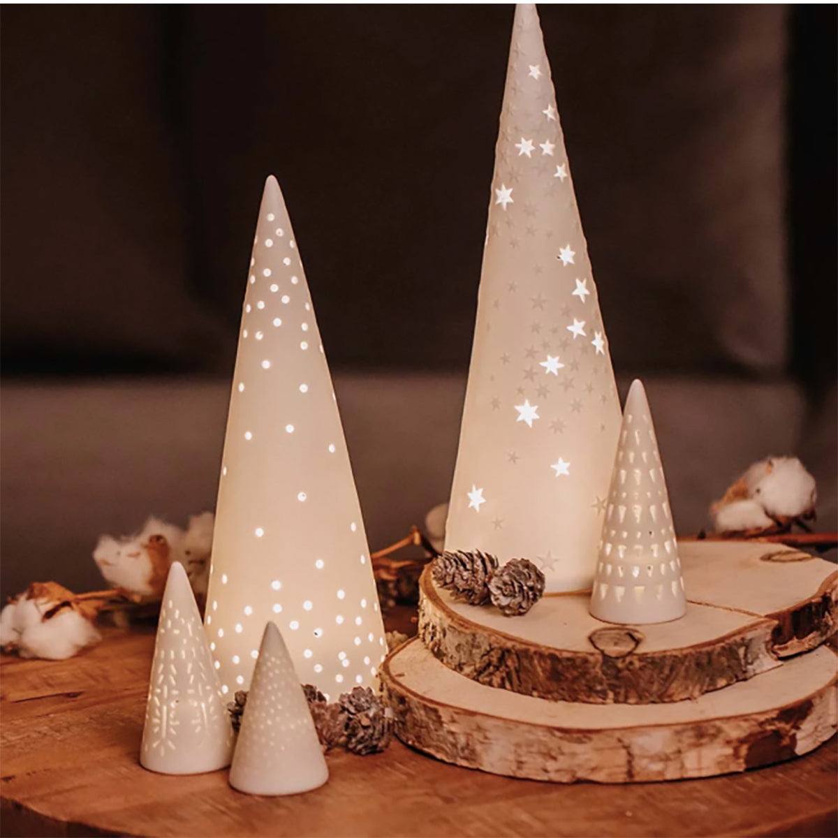 LED Porcelain Tree 30cm