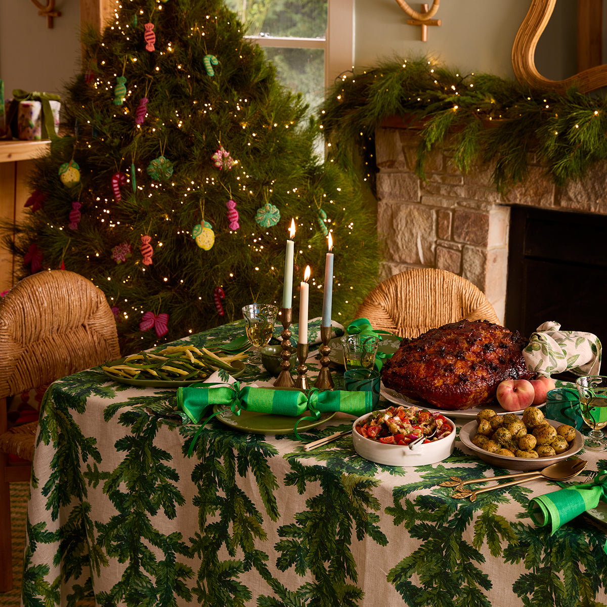 Festive Foliage Napkin Set Of 4