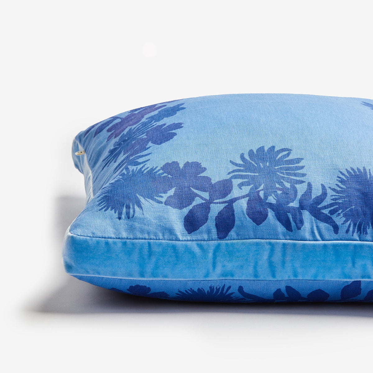 Flora Blue Cushion 50cm