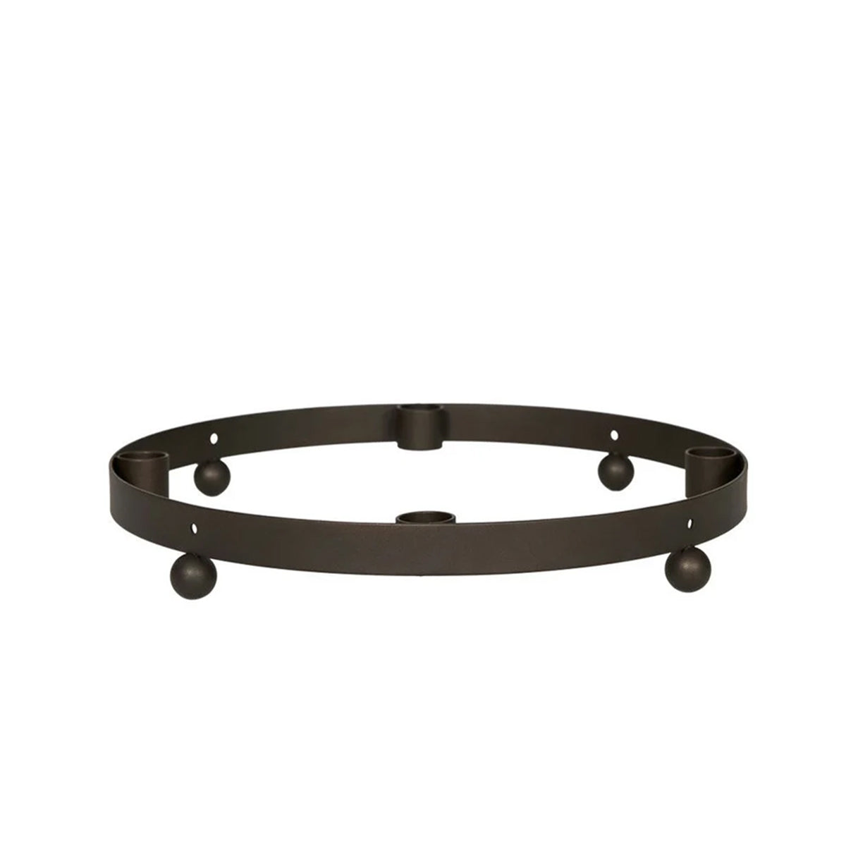 Pearl Advent Brown Candleholder