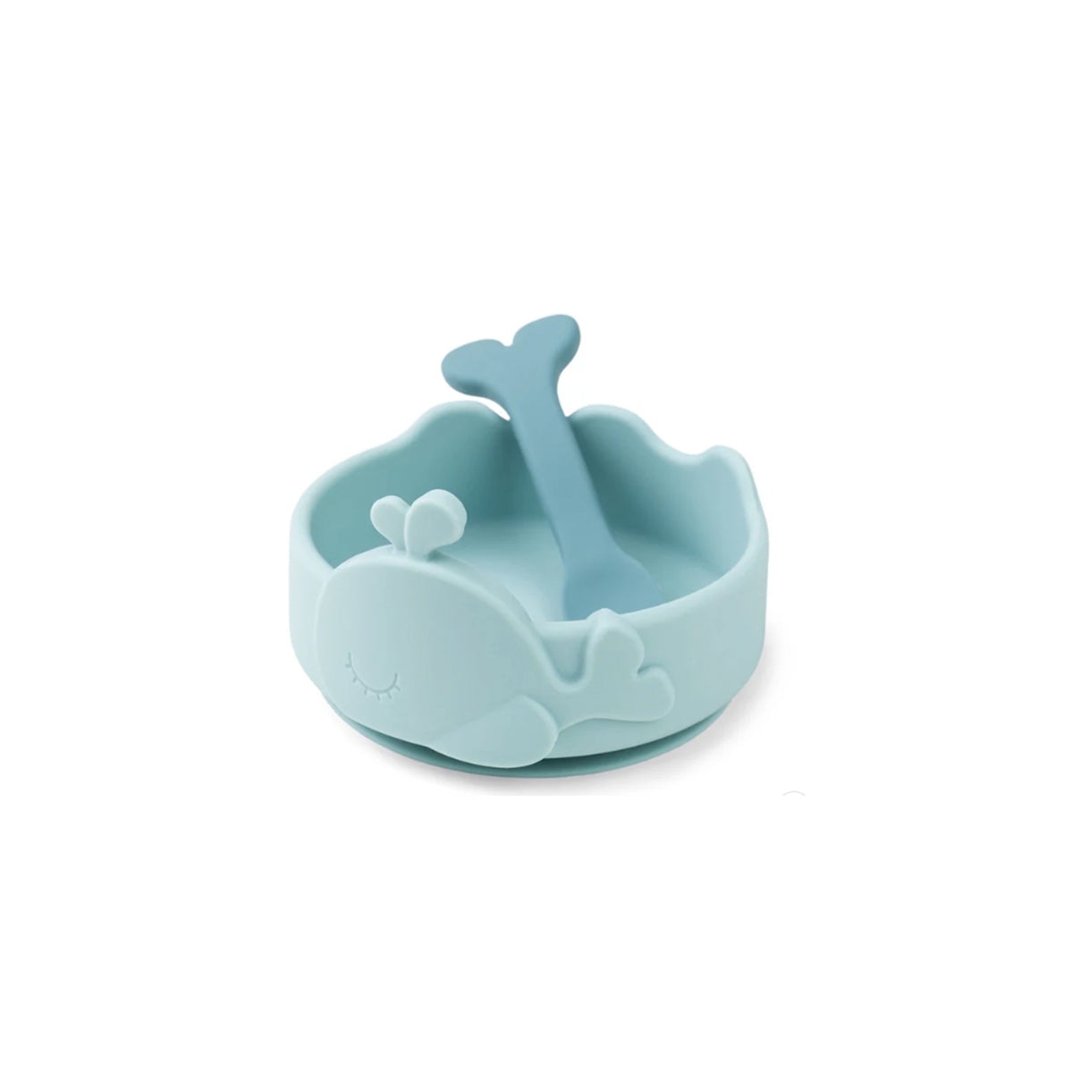 Silicone Stick & Stay Snacky Bowl Wally Blue