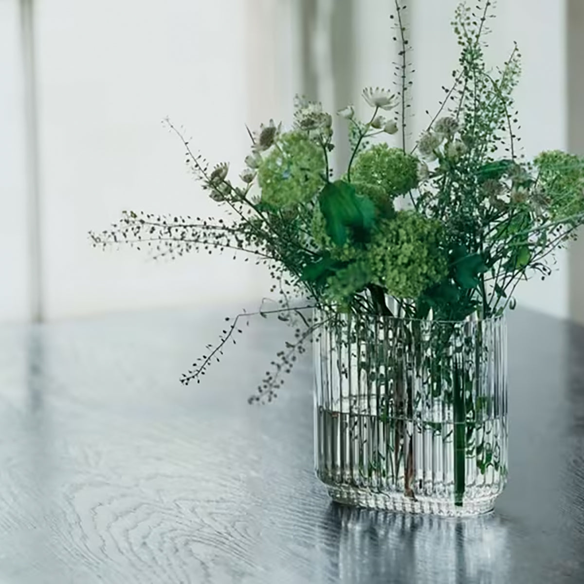 Bernadotte Glass Oval Vase