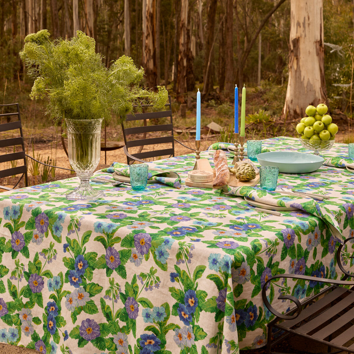 Summer Patch Tablecloth Large