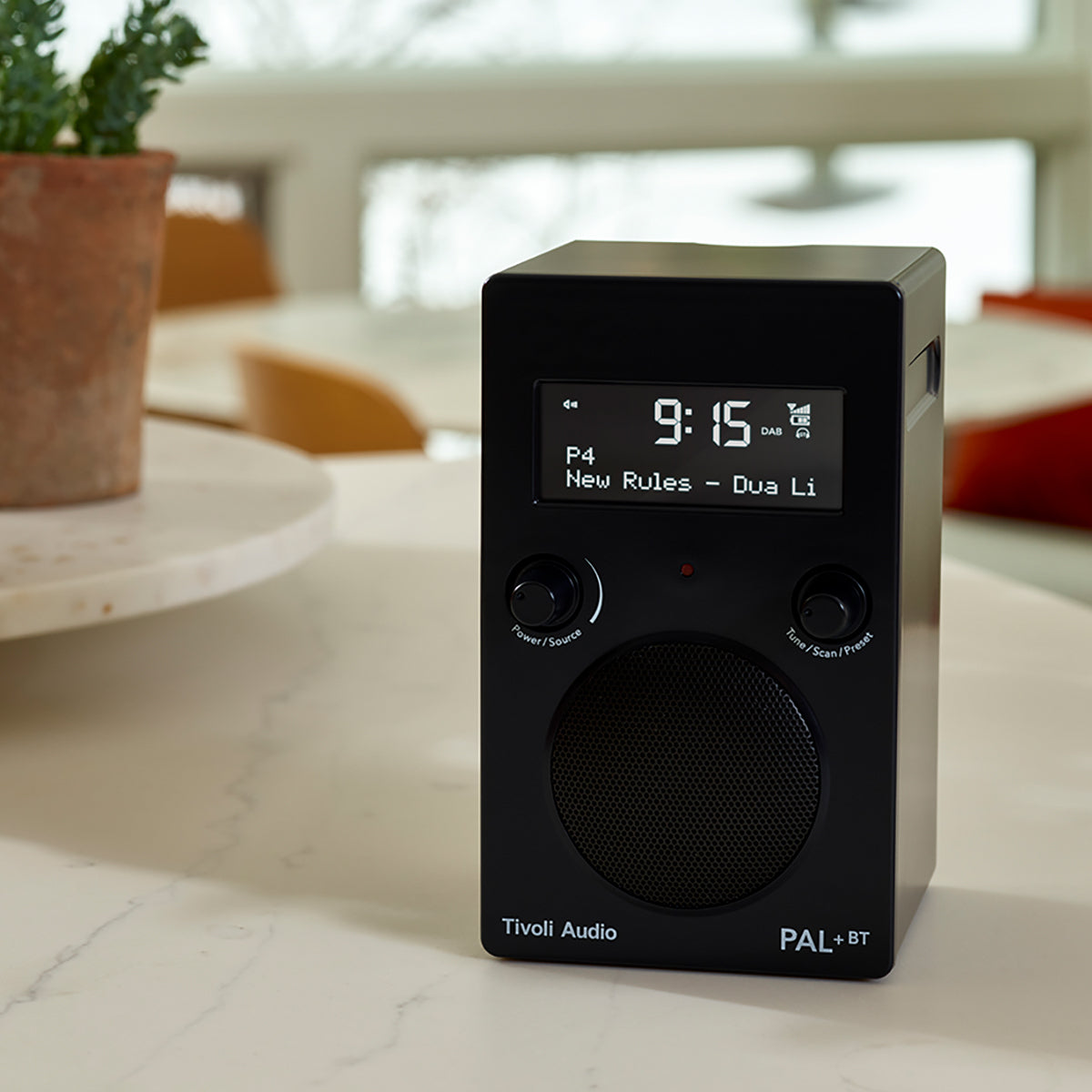 PAL + Bluetooth Radio/Speaker Black