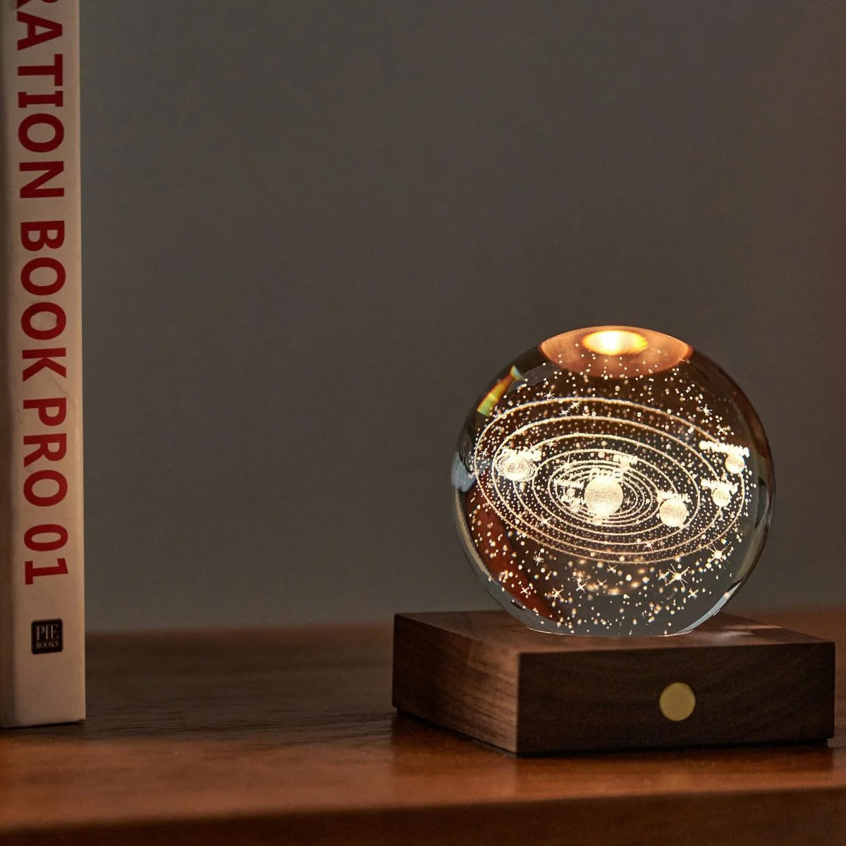 Amber Crystal Light - Solar System