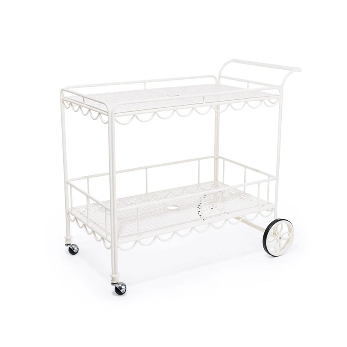Al Fresco Bar Cart Off White