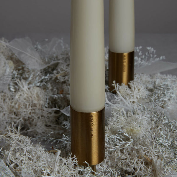 Candle Stick Matt Gold