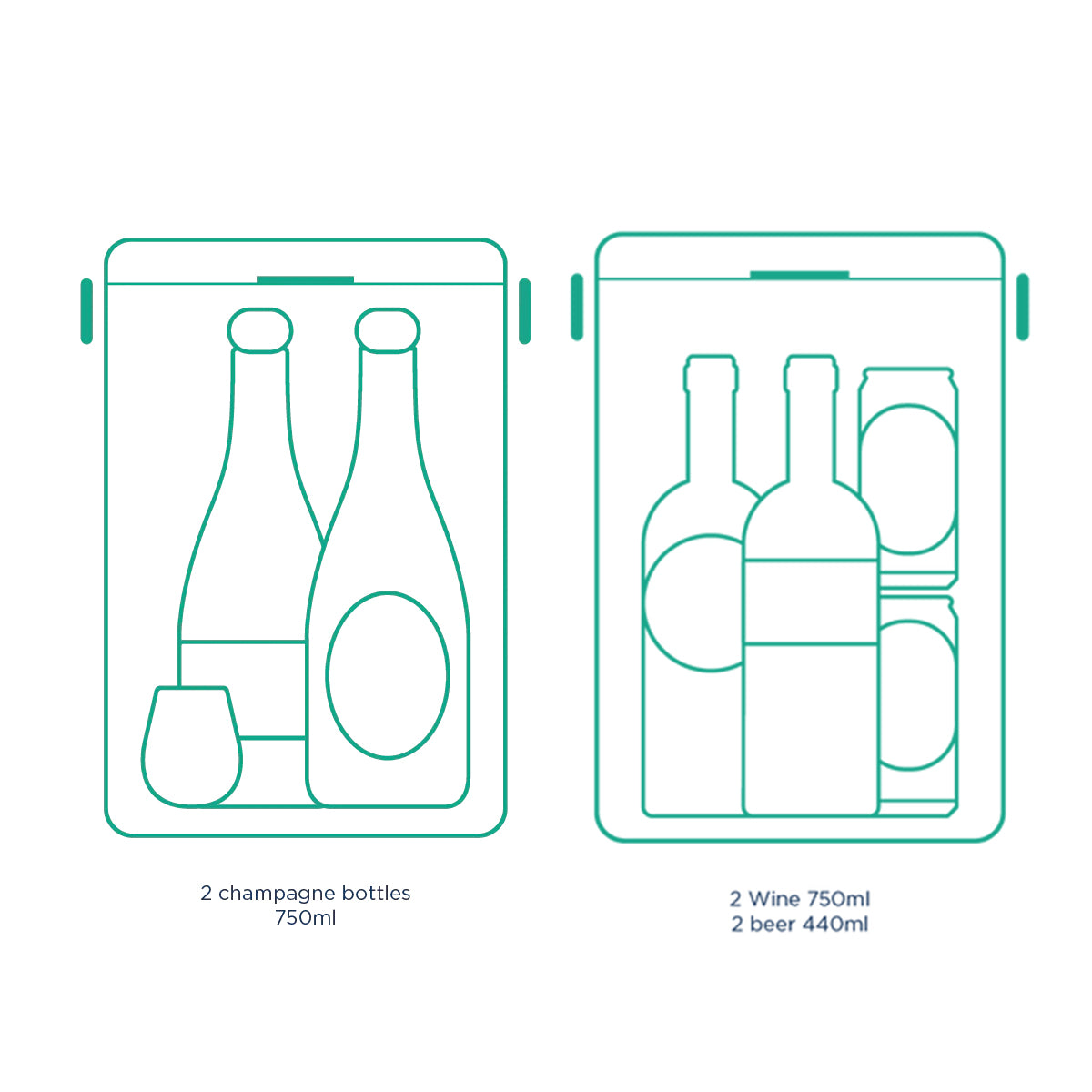 The Drinks Box Parisian Green