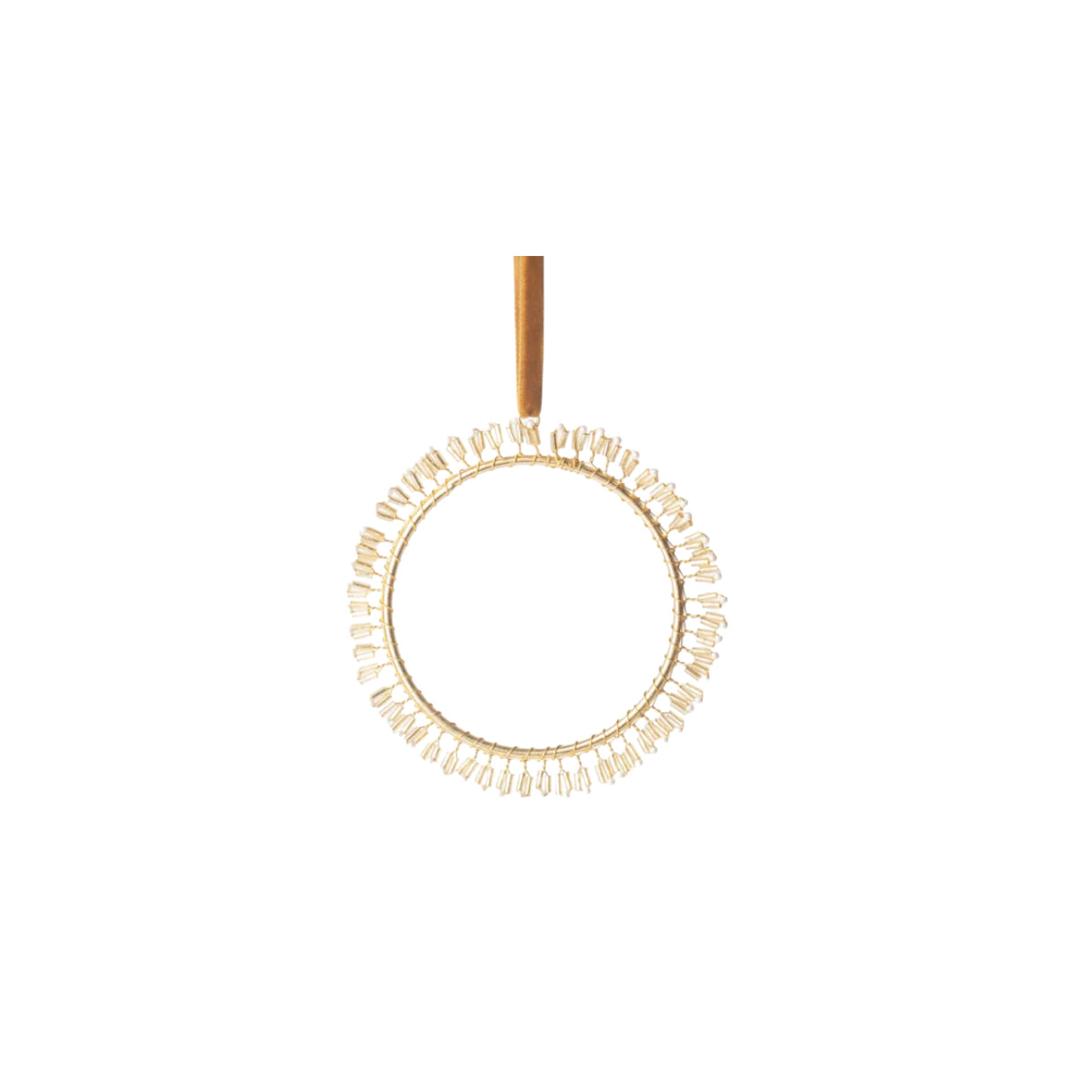Hanging Beaded Ring