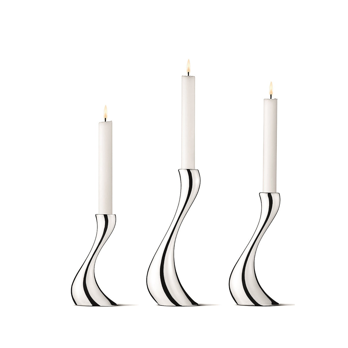 Cobra Candle Holders Medium Set/3