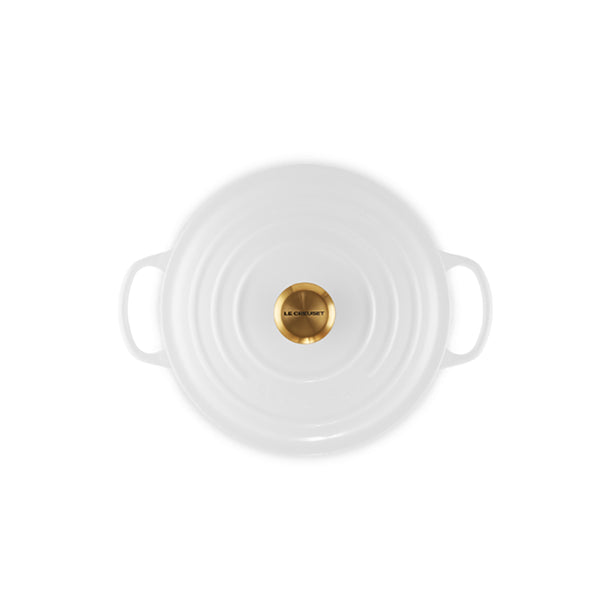 Signature Round Casserole White 24cm / 4.2L