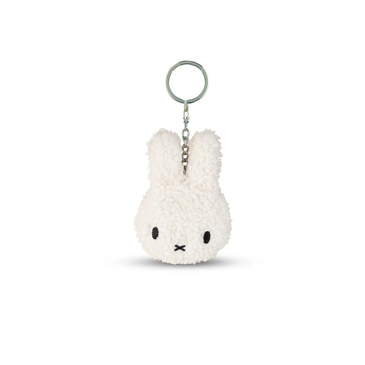 Miffy Flat Keychain Eco Tiny Teddy Cream