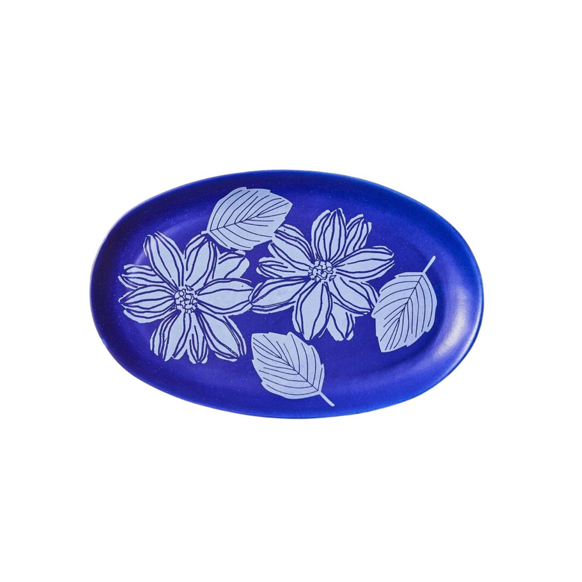 Margot Colbalt Oval Plate