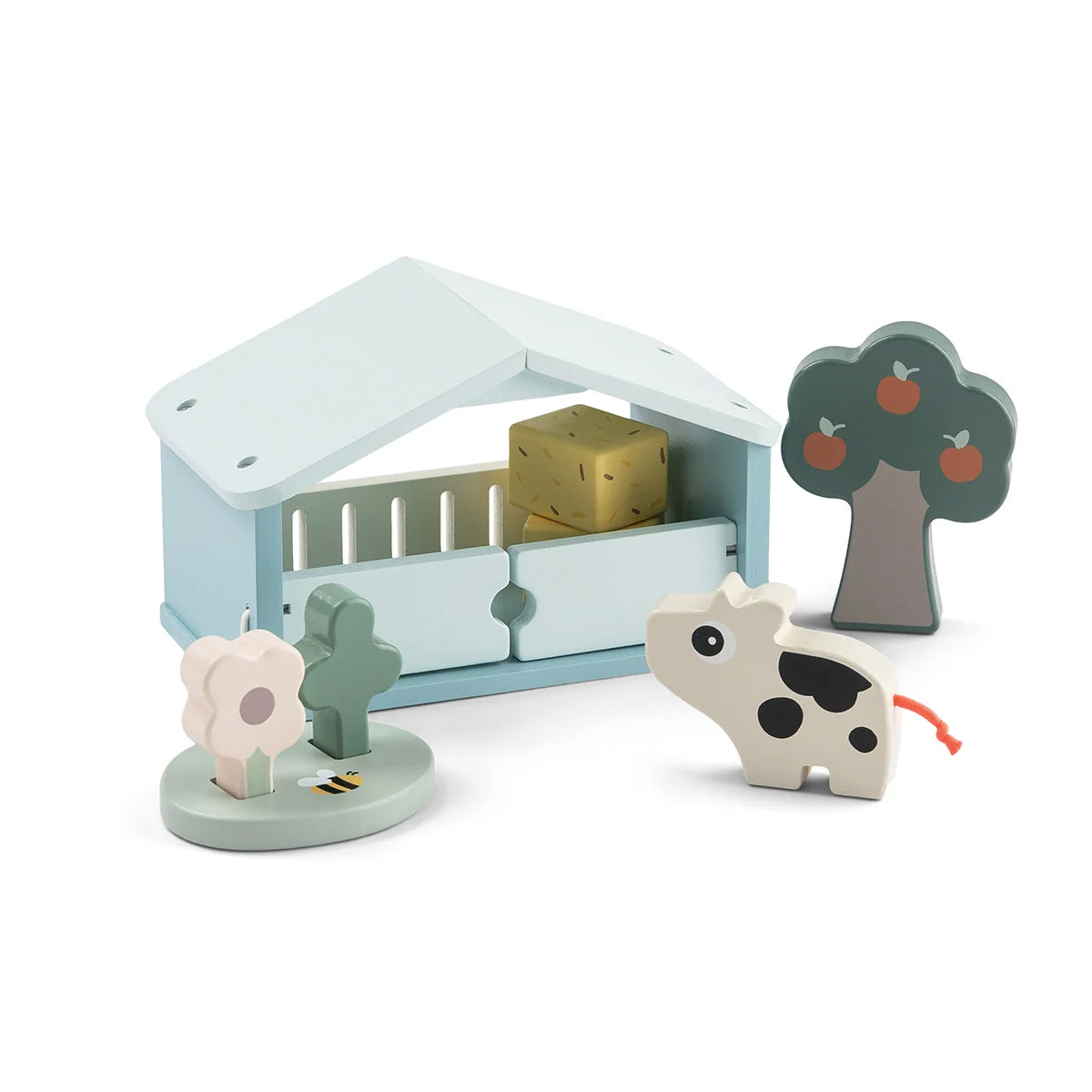 Tiny Farm Wooden Play Set Dotti