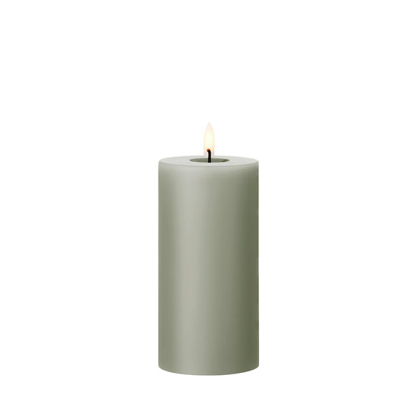LED Pillar Candle 15cm Artichoke no. 69