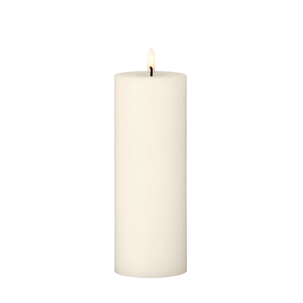LED Pillar Candle 20cm Silky no. 10