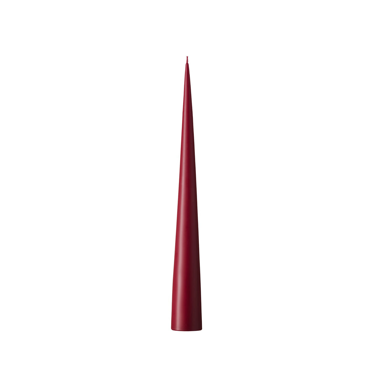 Cone Candle 22cm Deep Wine no.44/2