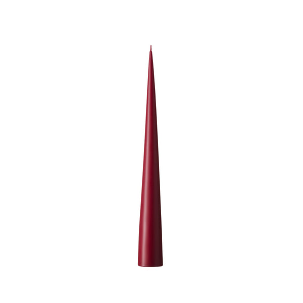 Cone Candle 22cm Deep Wine no.44/2