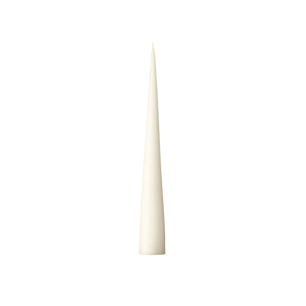 Cone Candle 34cm Ivory no.06
