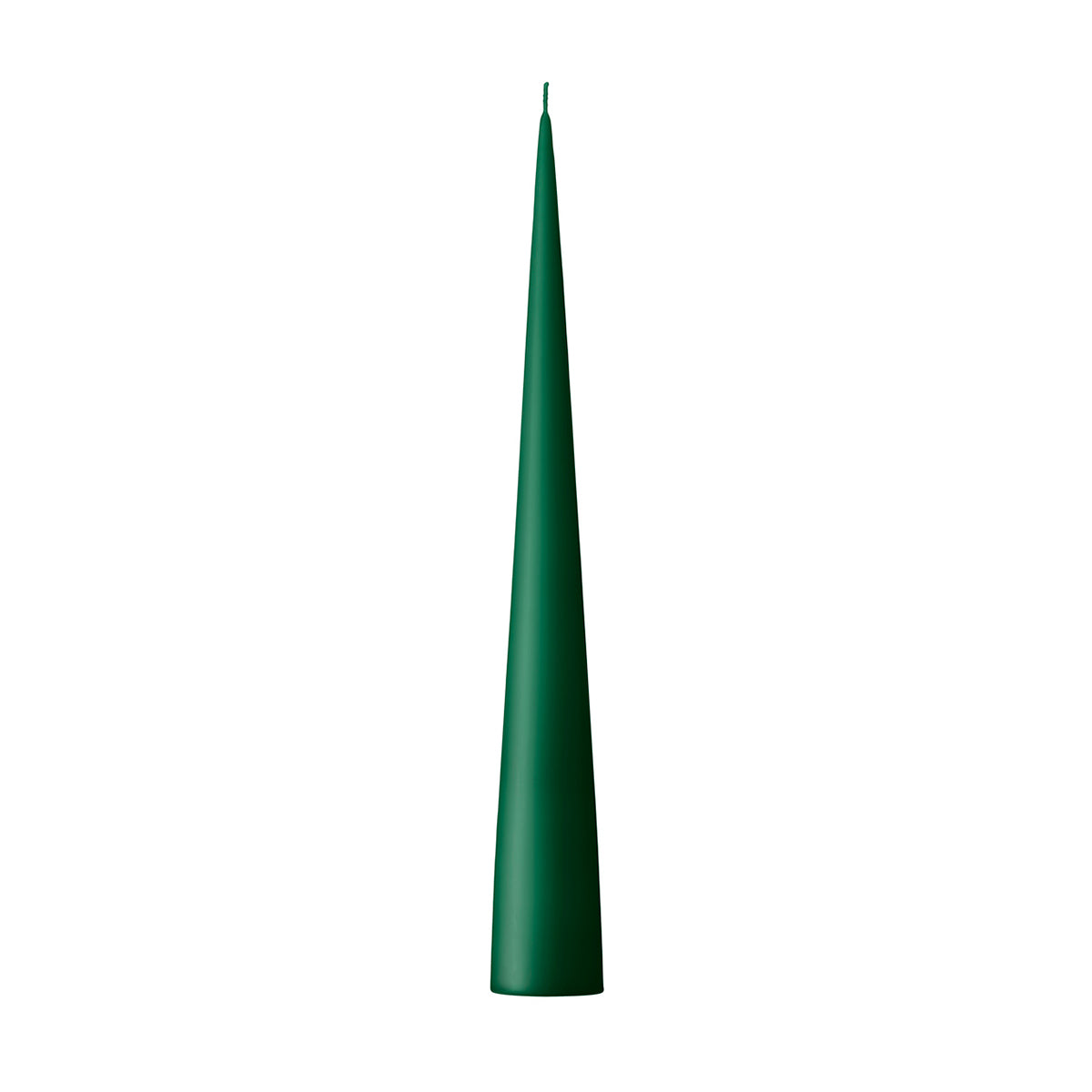 Cone Candle 34cm Marble Green no.58