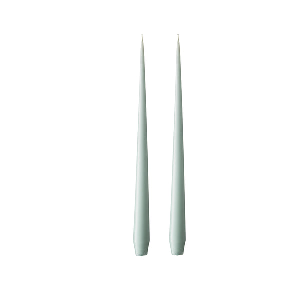 Taper Candle 32cm Jade Stone no.67 Pair