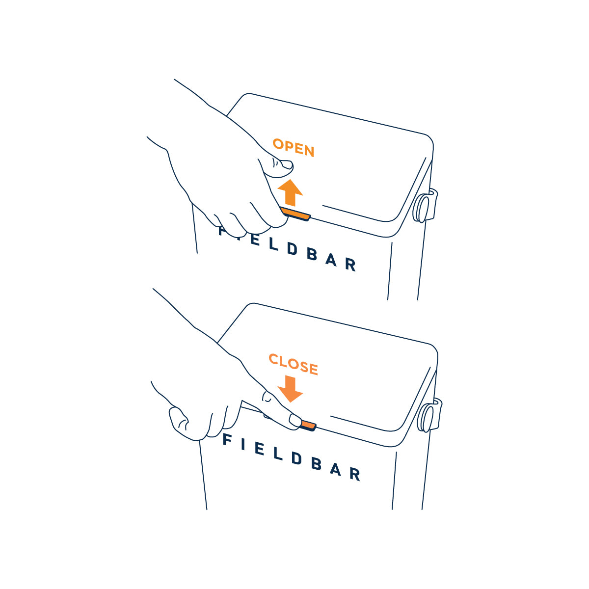 The Drinks Box Safari White