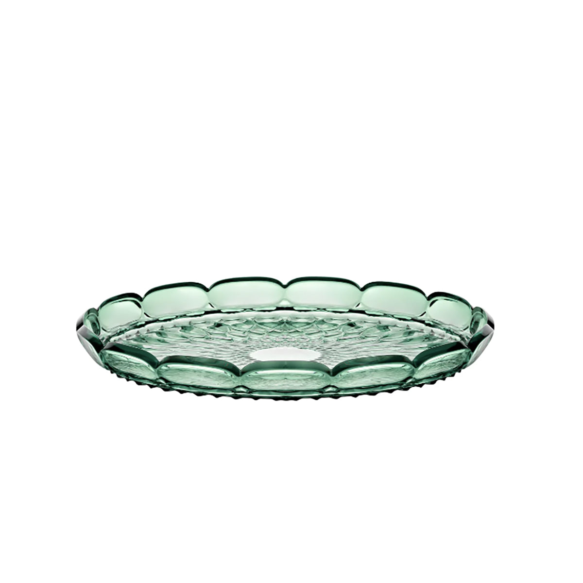 Vanity Air Large Round Tray Matcha Green