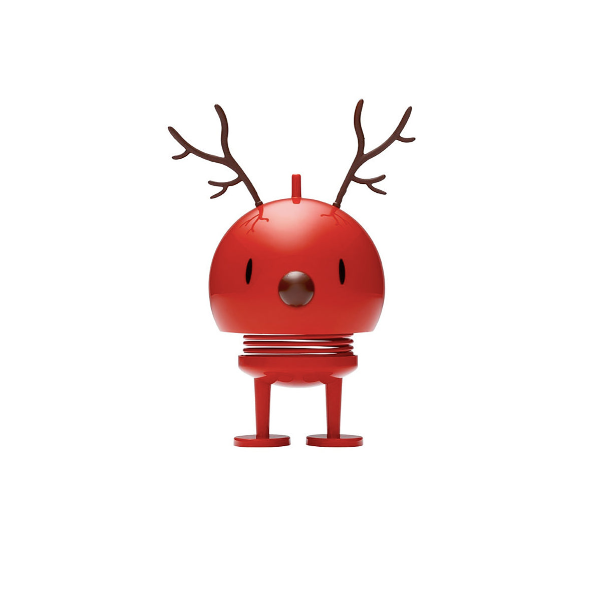 Holiday Reindeer Bumble Red Medium
