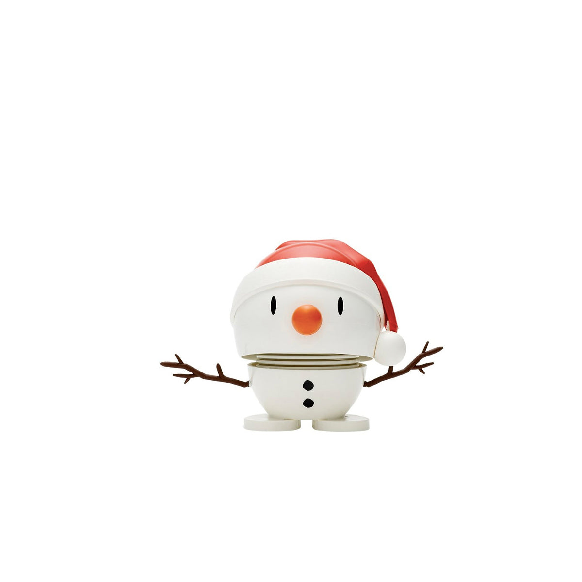 Holiday Snowman Bumble White Small