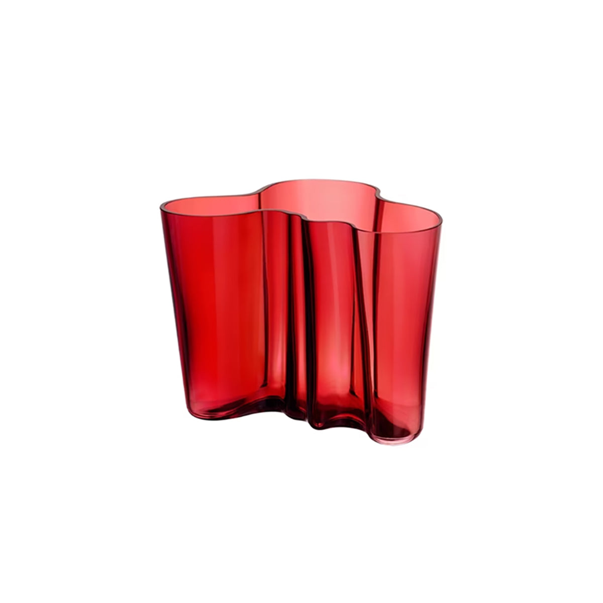 Aalto Vase Cranberry 12cm
