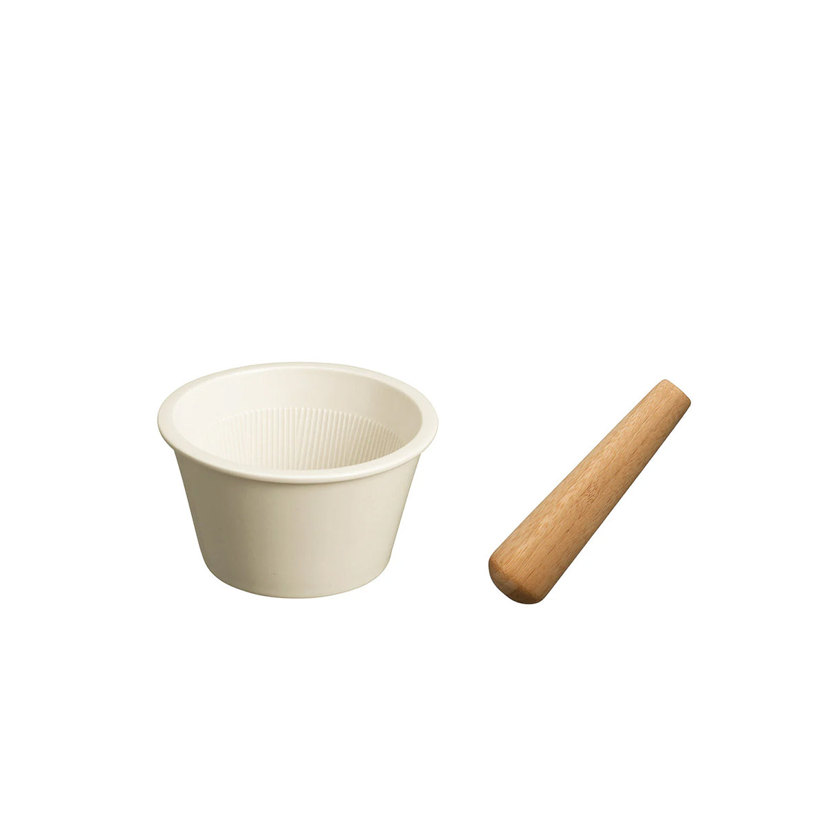 Taku Mortar and Pestle White
