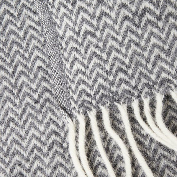 Chevron Blanket Grey