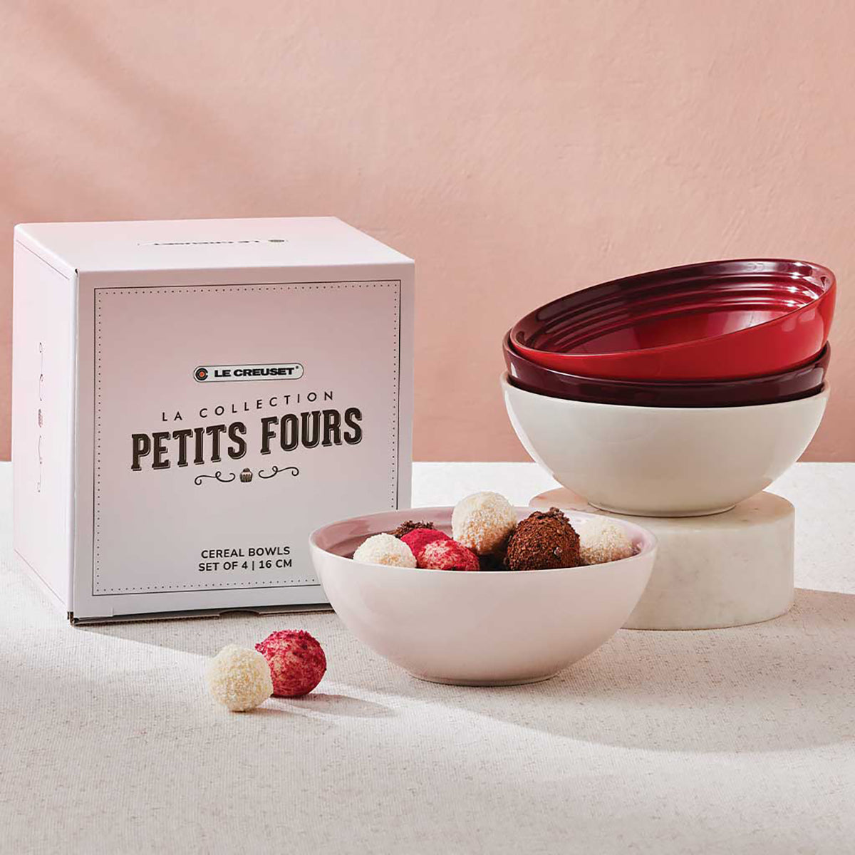 Petite Fours Cereal Bowls Set / 4