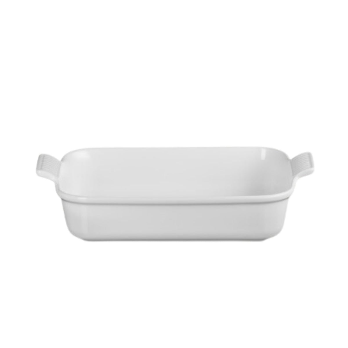 Heritage Stoneware Deep Rectangular Dish White 32cm