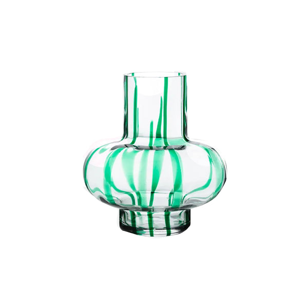 Umpu Vase Green Stripe