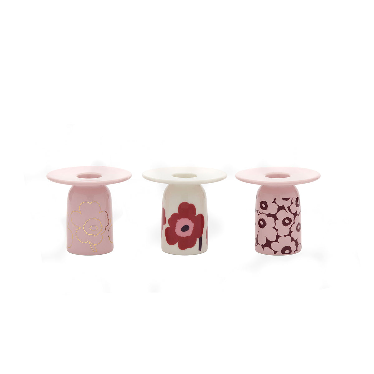 Unikko Candle Holder Set of 3