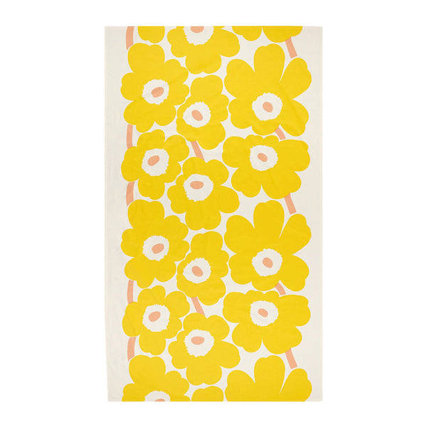 Unikko  Pink & Yellow Table Cloth 135 x 250cm