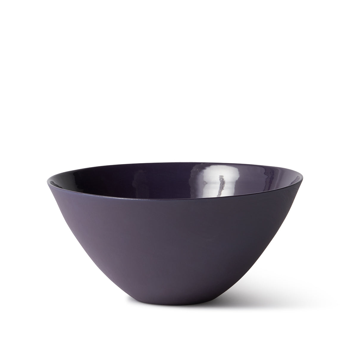 Flared Bowl Large Plum