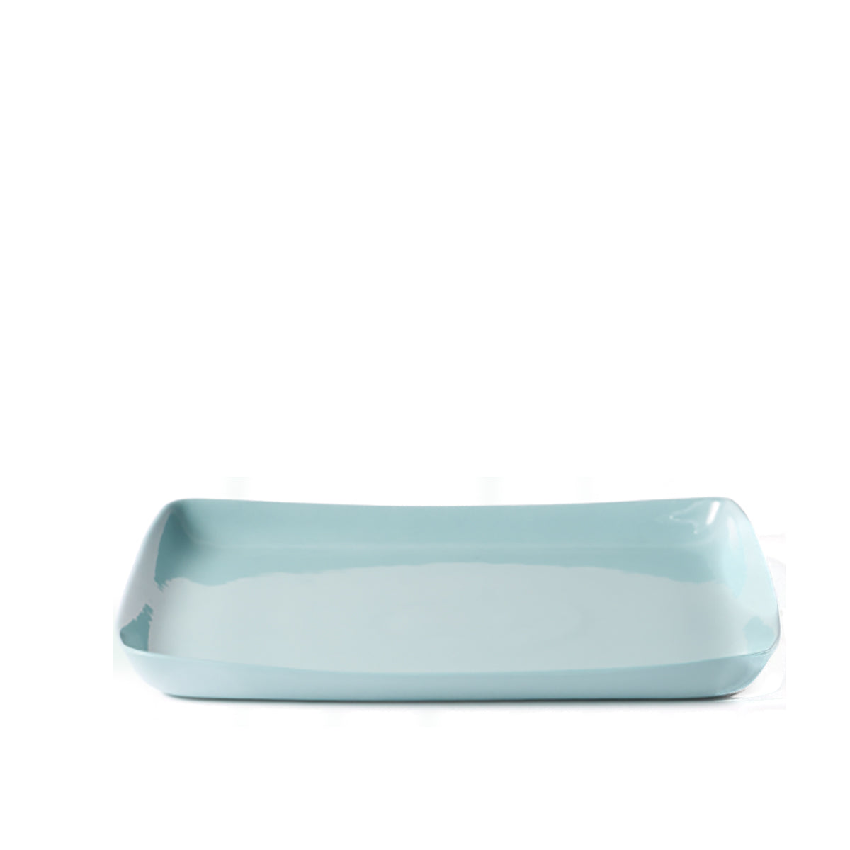 Square Platter Large Blue