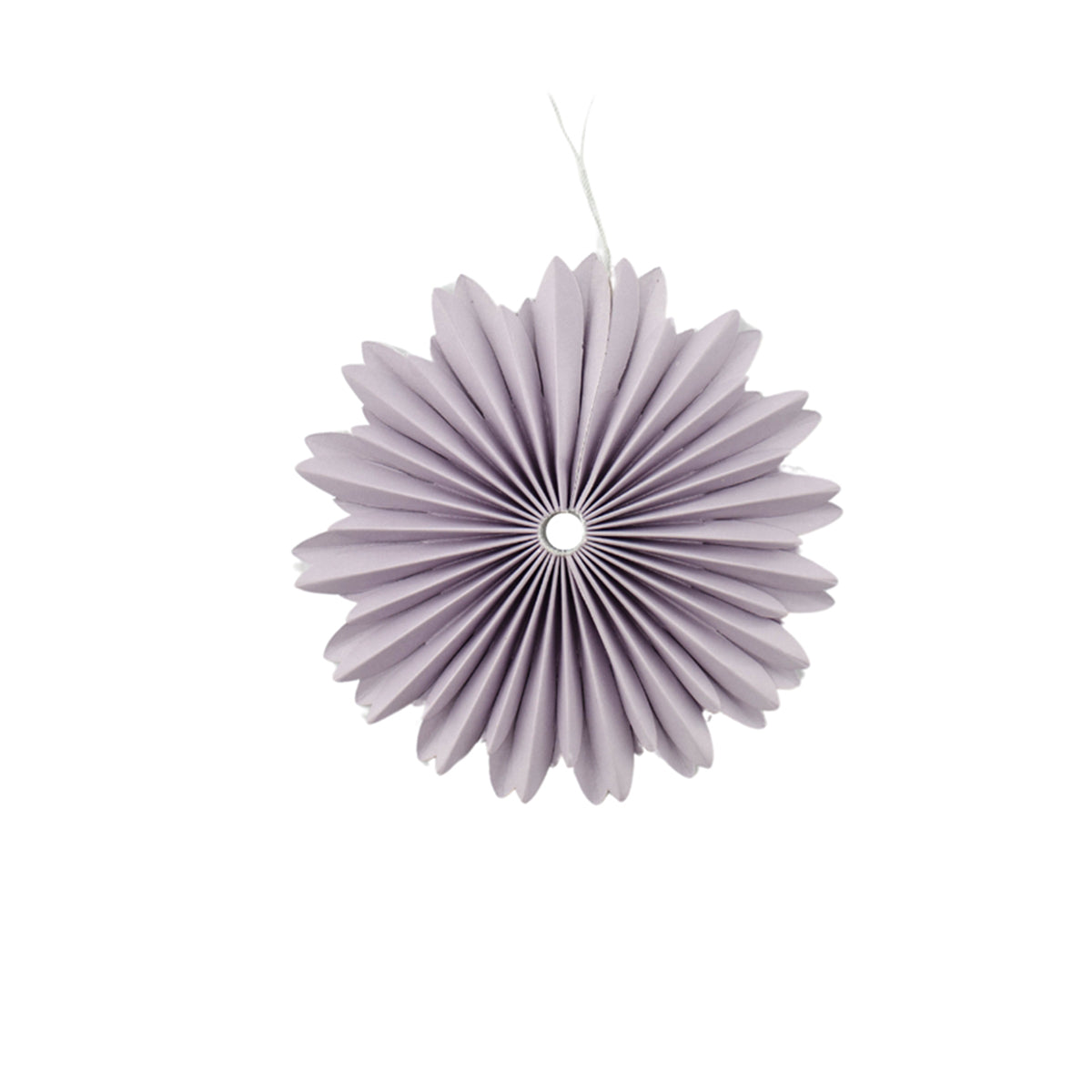 Paper Hanging Star Ornament Lavender