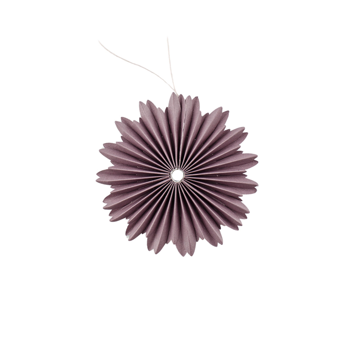 Paper Hanging Star Ornament Lilac