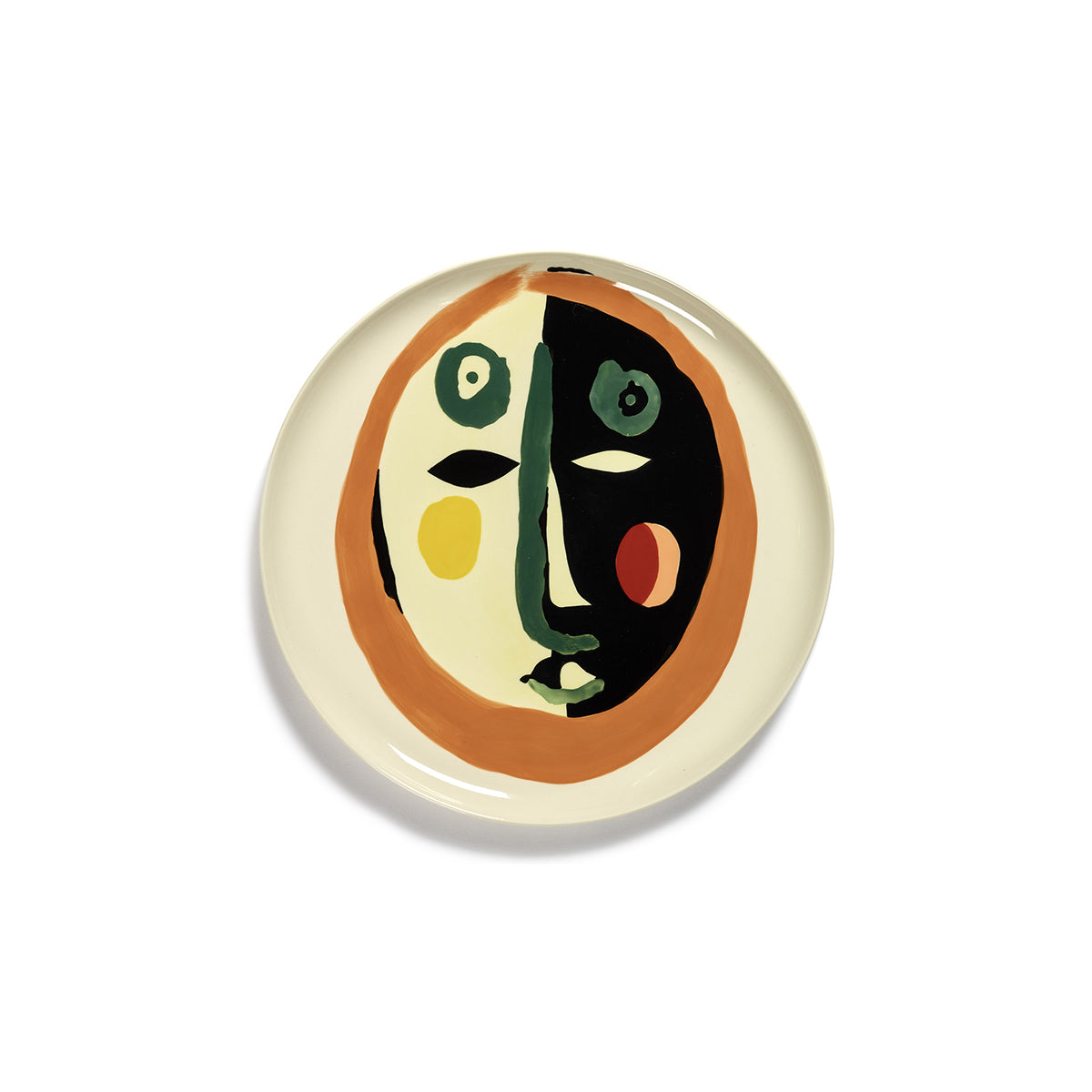 Medium Plate Face No.1 Feast Set/2