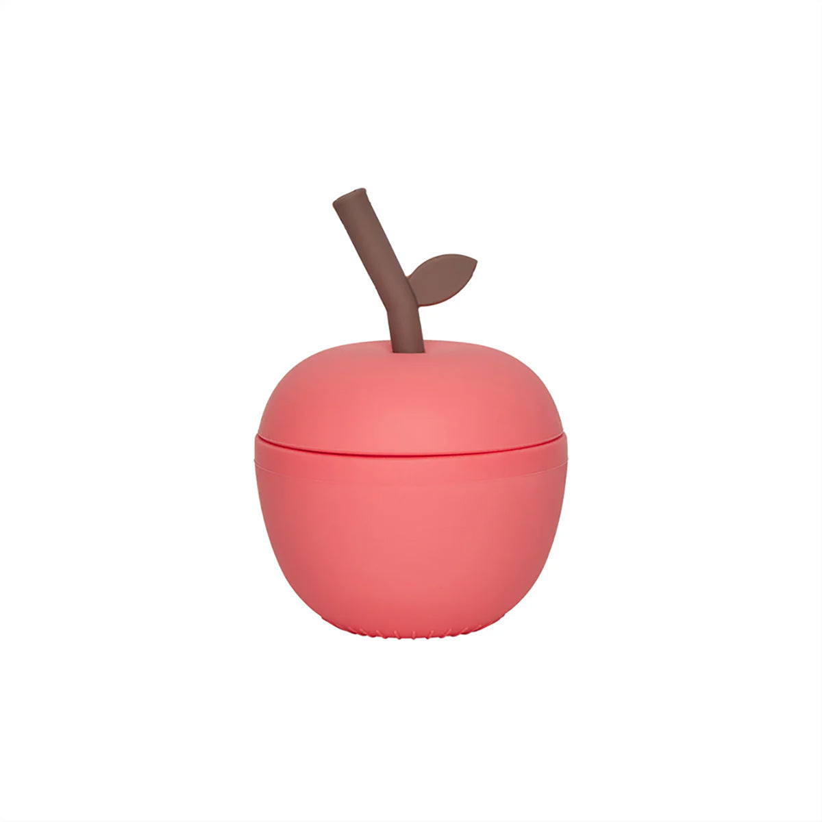 Apple Sipper Cup Cherry Red