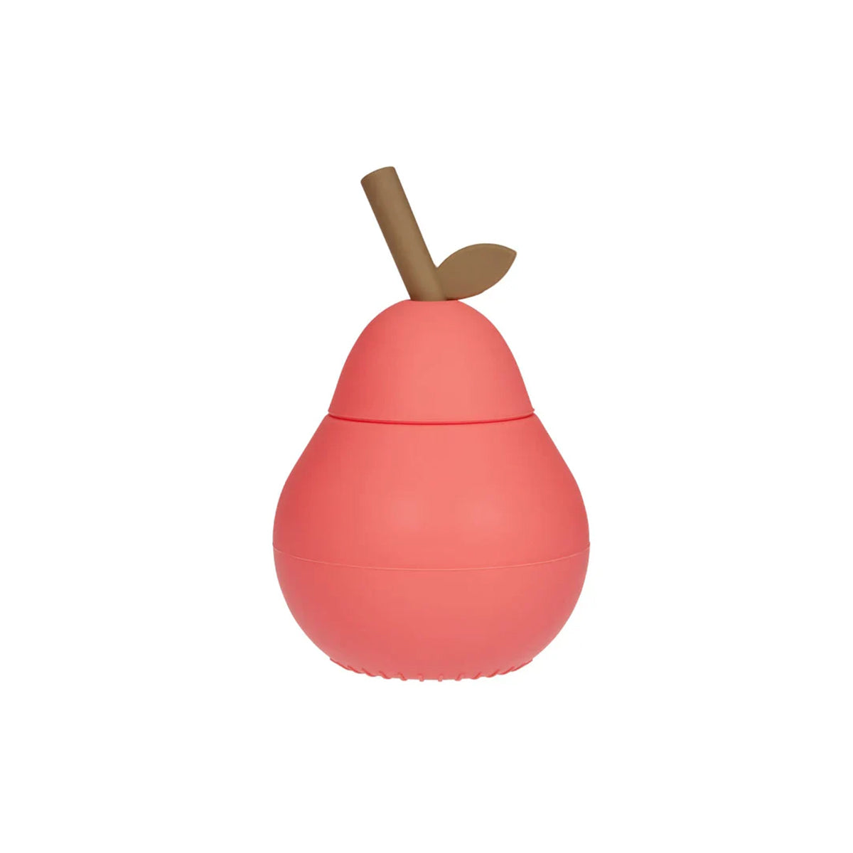 Pear Sipper Cup Cherry Red