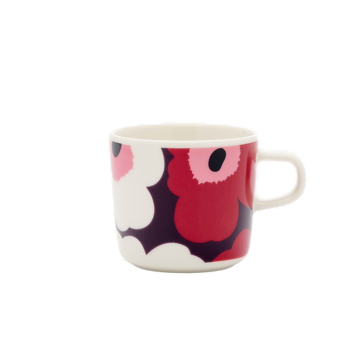 Oiva Unikko Coffee Cup Red/Pink/Burgundy