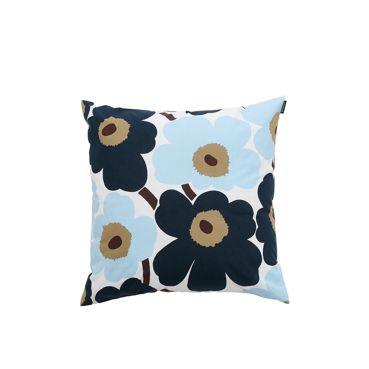 Pieni Unikko Cushion Cover Blue +Tan