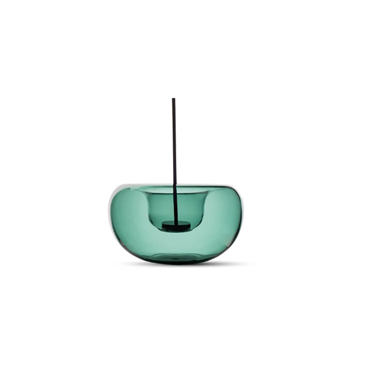 Orbit Incense and Tealight Holder Teal